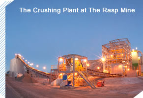 The Crushing Plant at The Rasp Mine